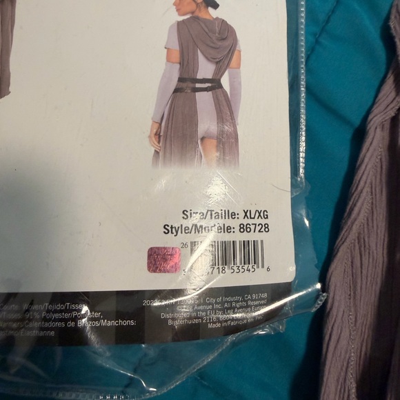 Womens leg Avenue galaxy rebel costume XL - Picture 3 of 5